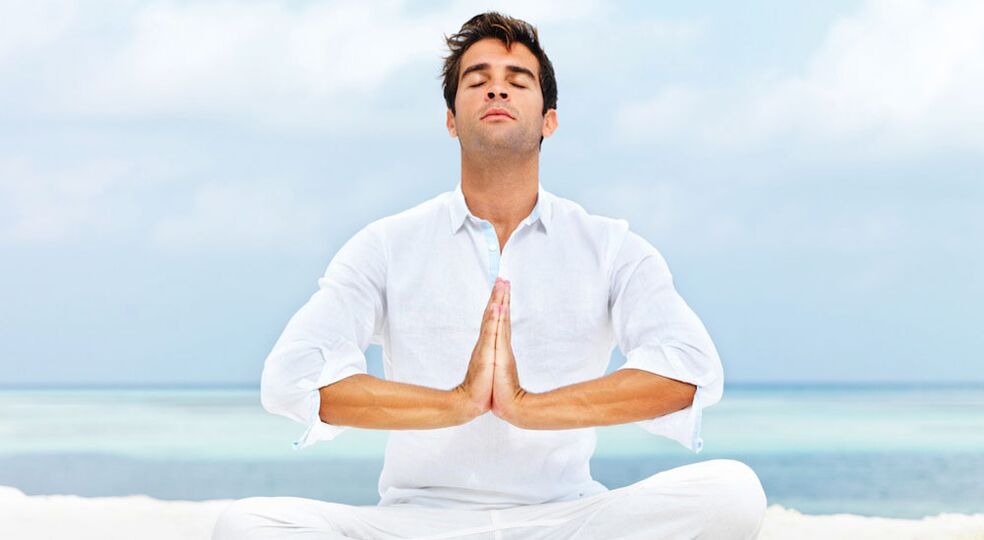 A person's meditation